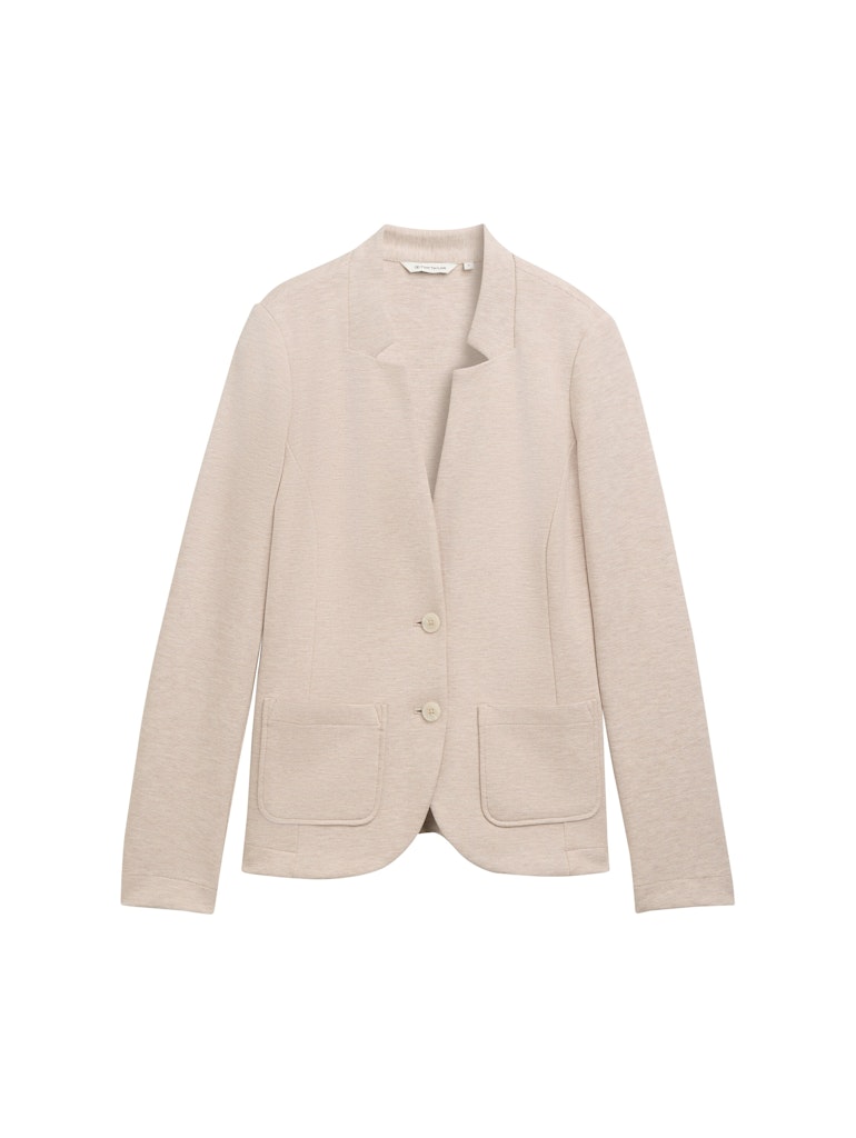 Slim Fit Blazer mit Ottoman Struktur
