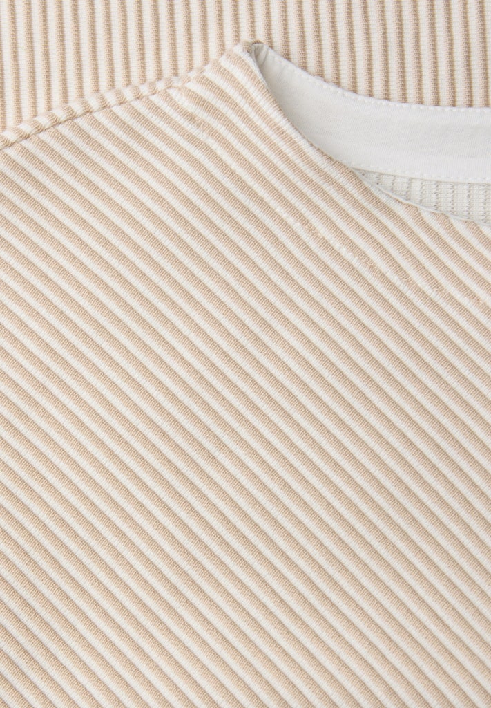 Two-Tone Strukturshirt