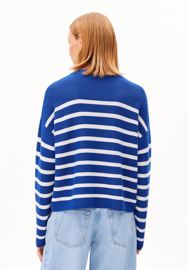 MERINAA STRIPES KNIT SWEATER