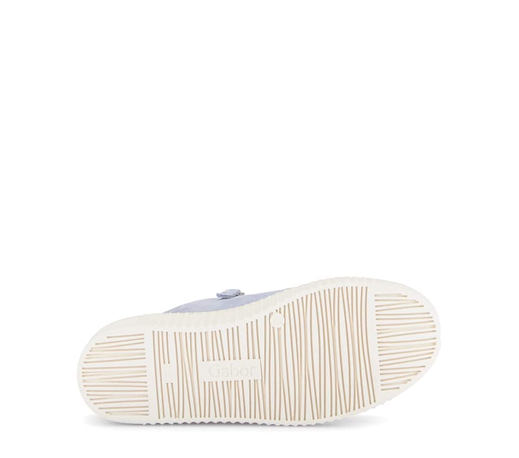 Sneaker low Rauleder blau