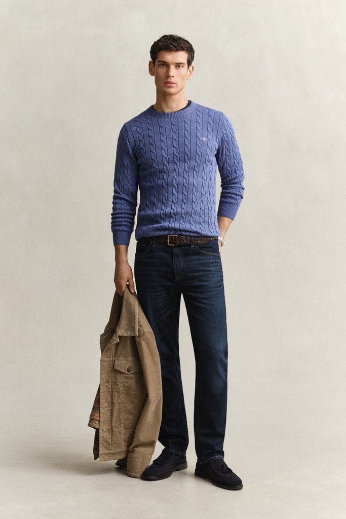 Classic Zopfstrickpullover