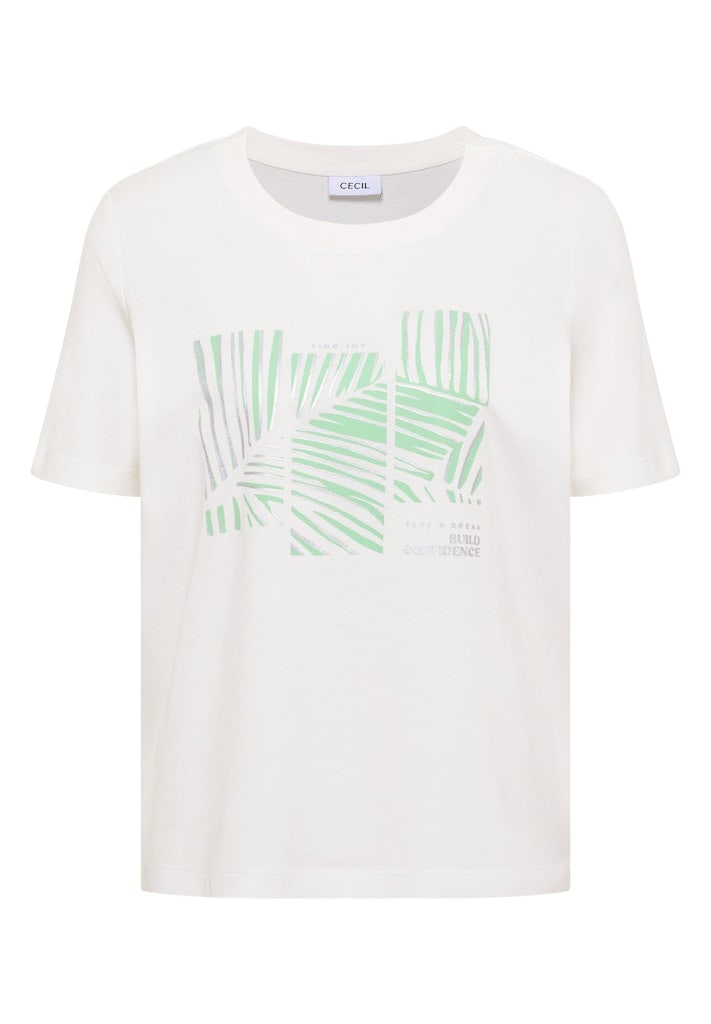 T-Shirt mit Rundhals und Artwork