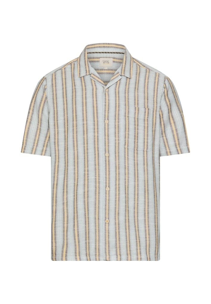 Baumwollhemd mit Brusttasche