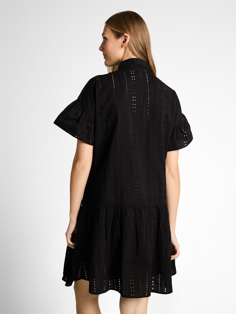 Mini-Kleid mit Lockstickerei