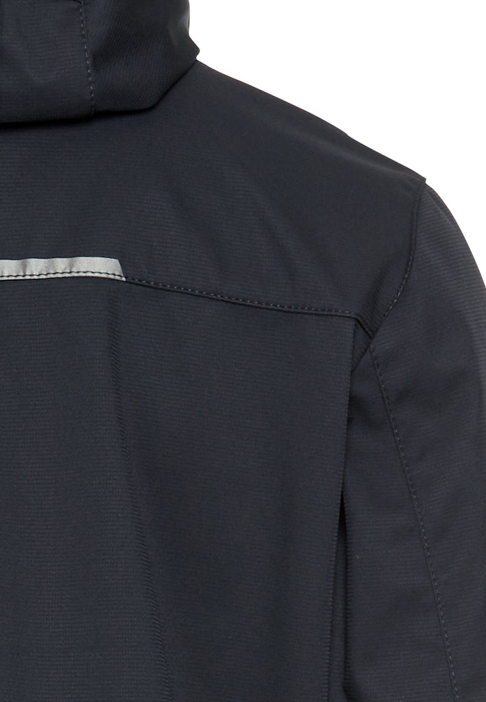 Softshell Jacke mit abnehmbarer Kapuze