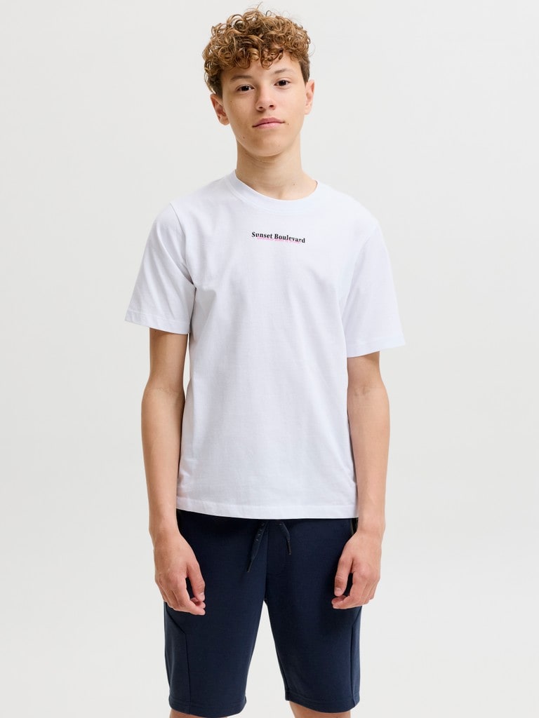 JJCITY PHOTOPRINT TEE SS CREW NECK JNR