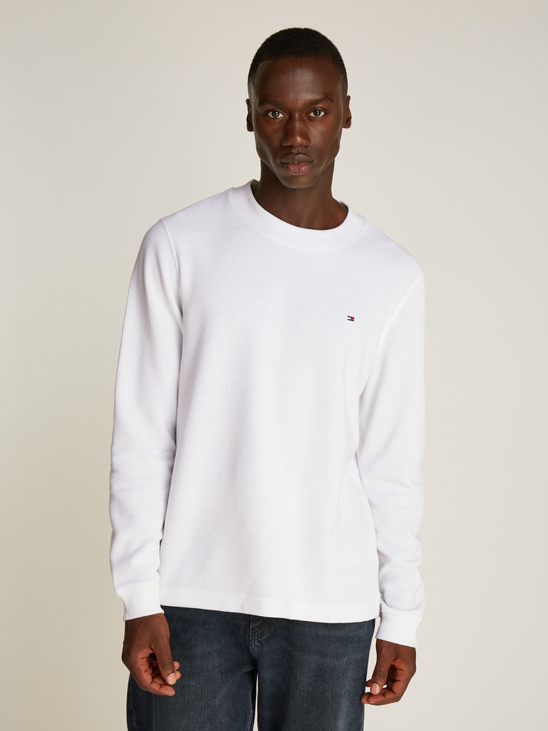 TEXTURED LS TEE
