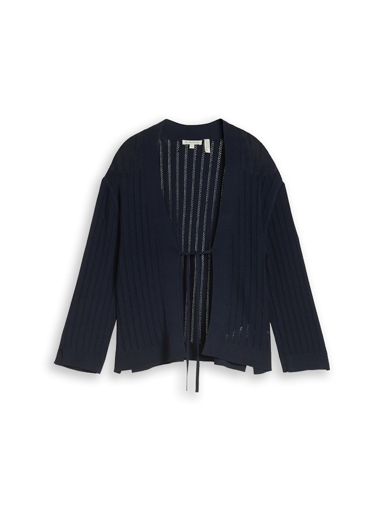 Cardigan mit Schleifendetail