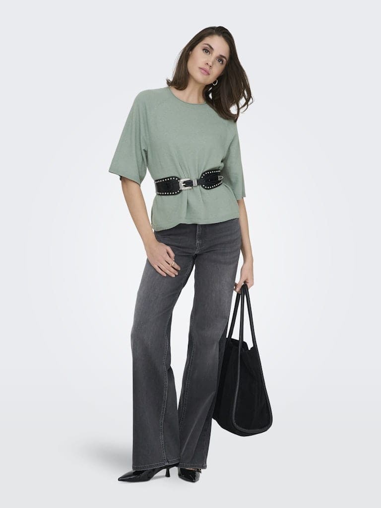 ONLLOYAL 2/4 O-NECK KNT NOOS