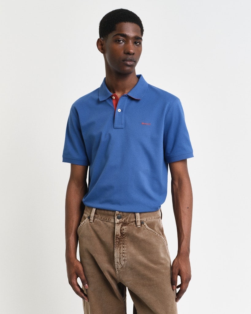 Kontrast Piqué Poloshirt