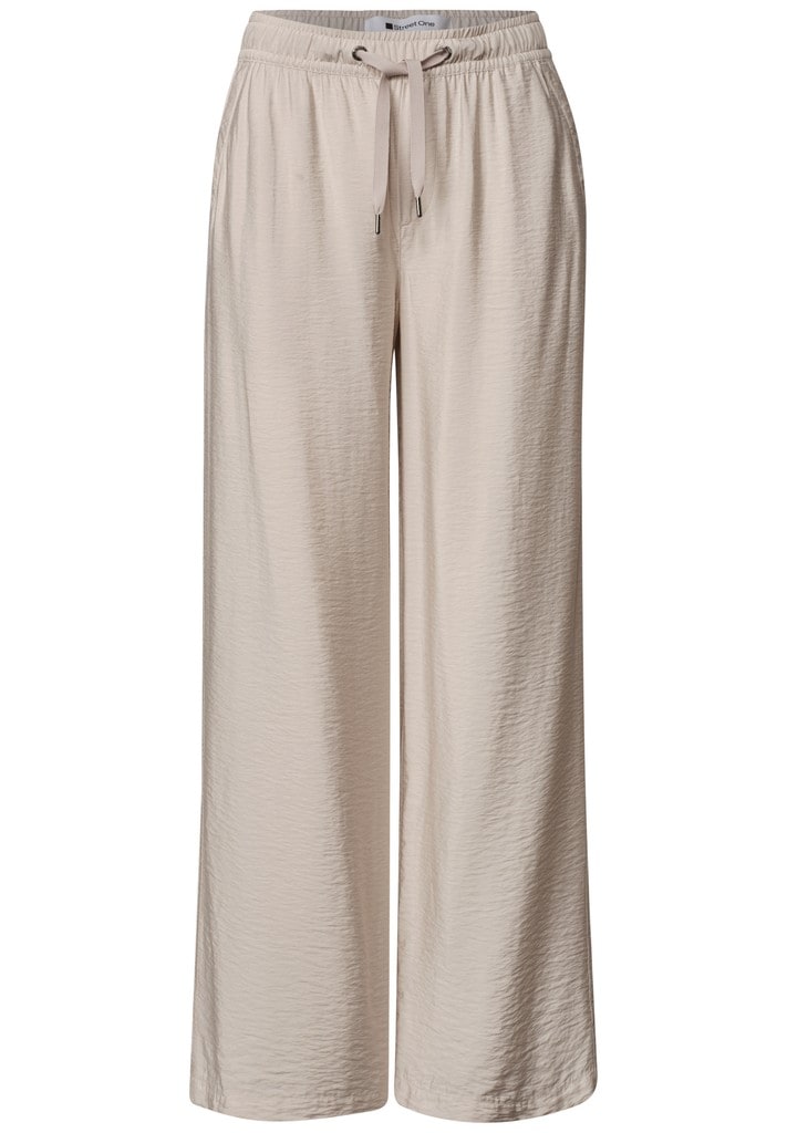 High Waist Wide Leg Hose im Loose Fit