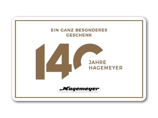 Motiv "140 Jahre Hagemeyer"