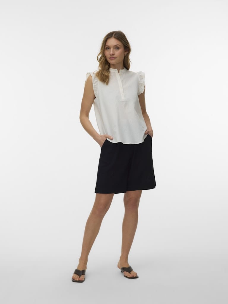 VMSELMA SS FRILL TOP
