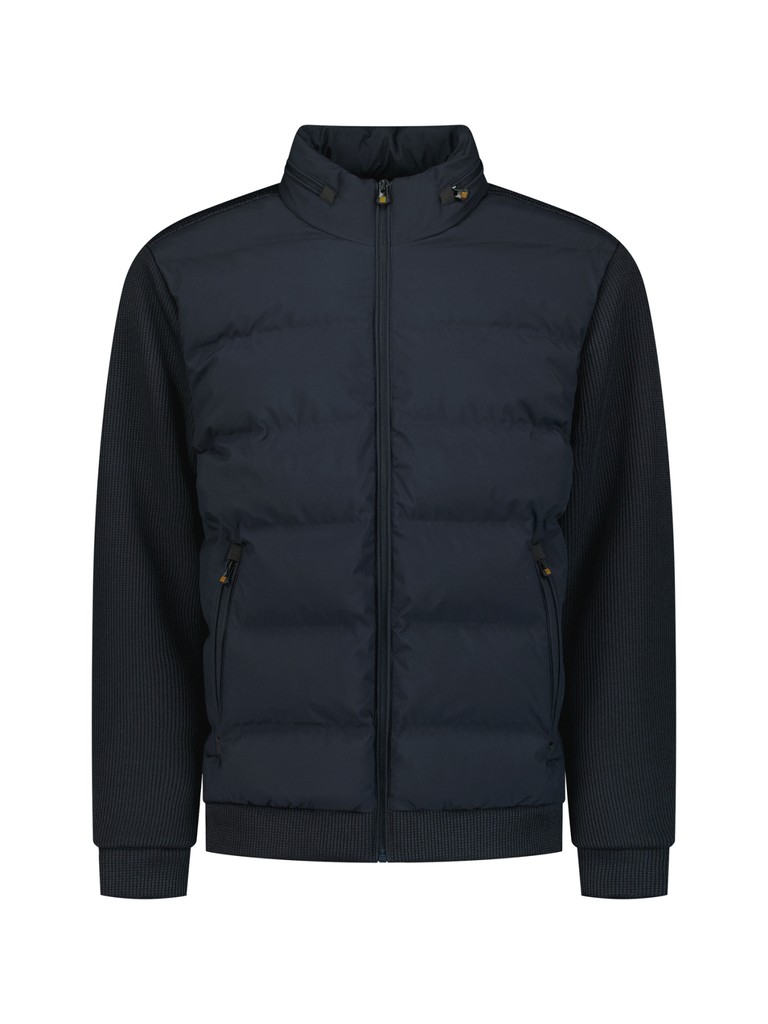 Jacket Short Fit Sealed Knitted Mix