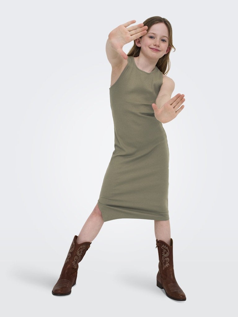 KOGBELFAST LIFE S/L MIDI DRESS JRS NOOS