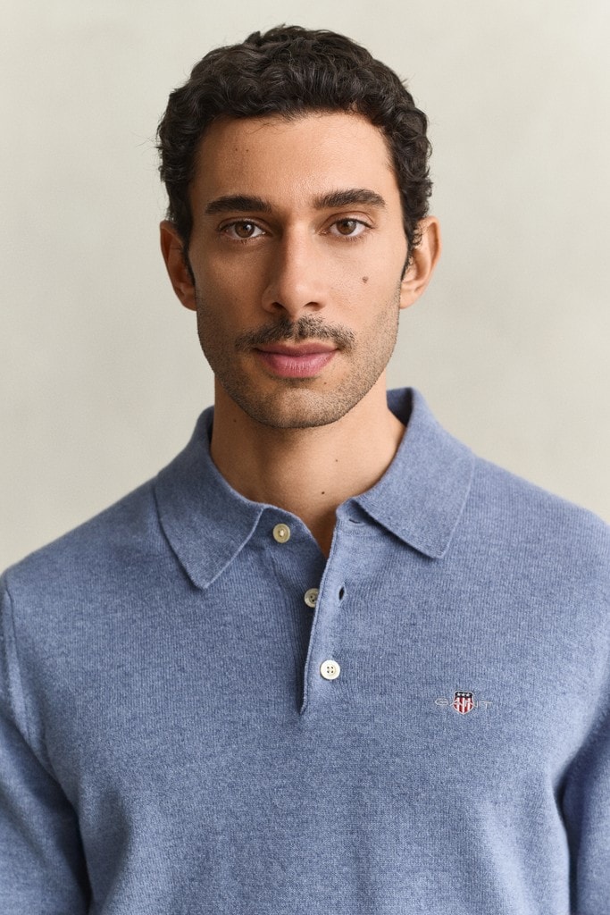 Superfine Lambswool Polopullover
