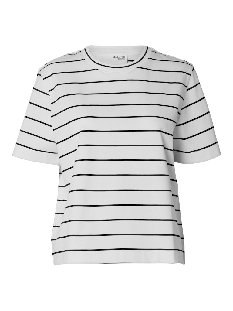 SLWESSENTIAL SS STRIPED BOXY TEE NOOS
