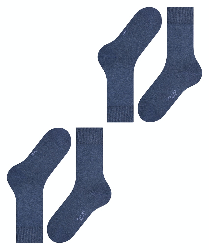 FALKE Happy 2-Pack Herren