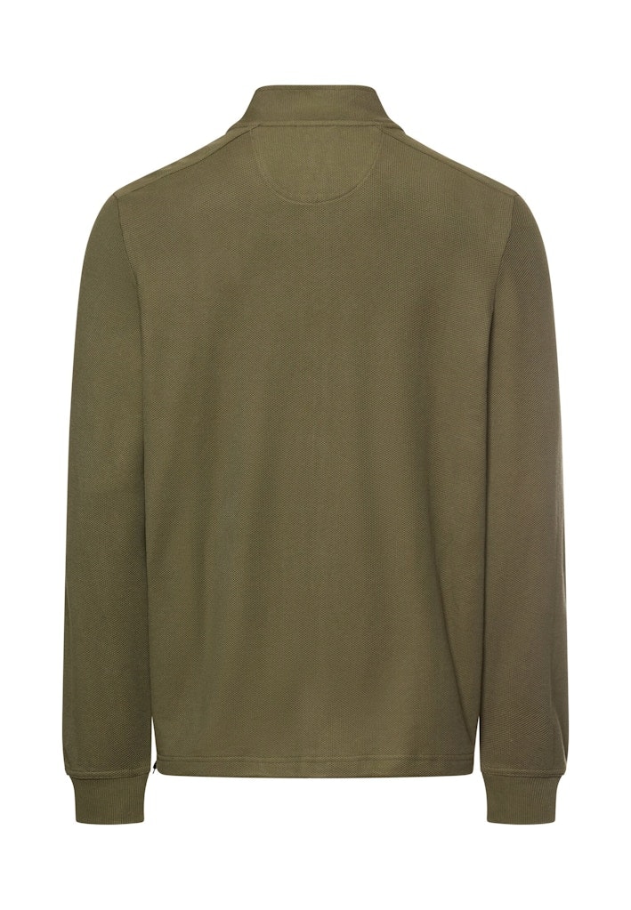 Sweatjacke mit verstellbarem Tunnelzug