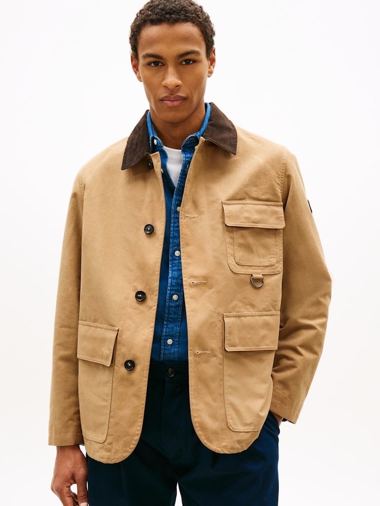 WAXED BARN JACKET