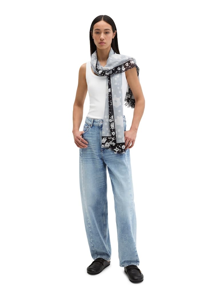 Schal mit Allover-Print