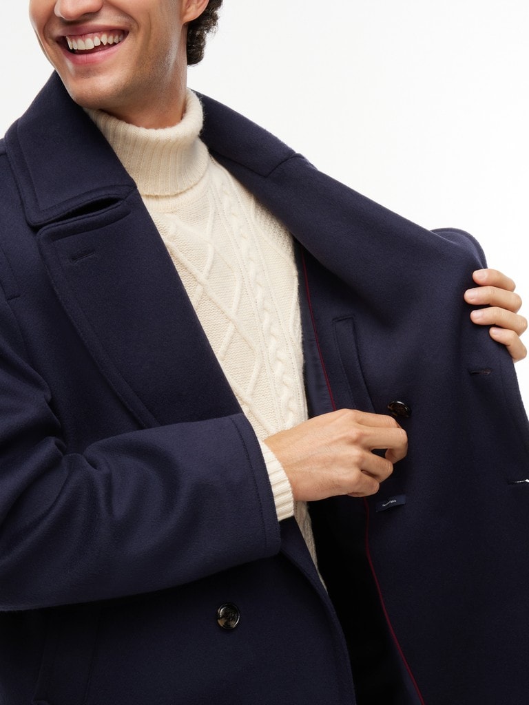 NY WOOL PEACOAT