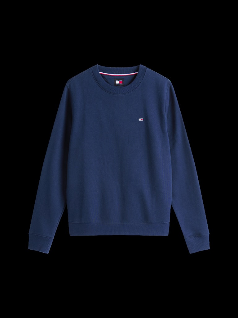 Flag Embroidery Brushed Fleece Sweatshirt