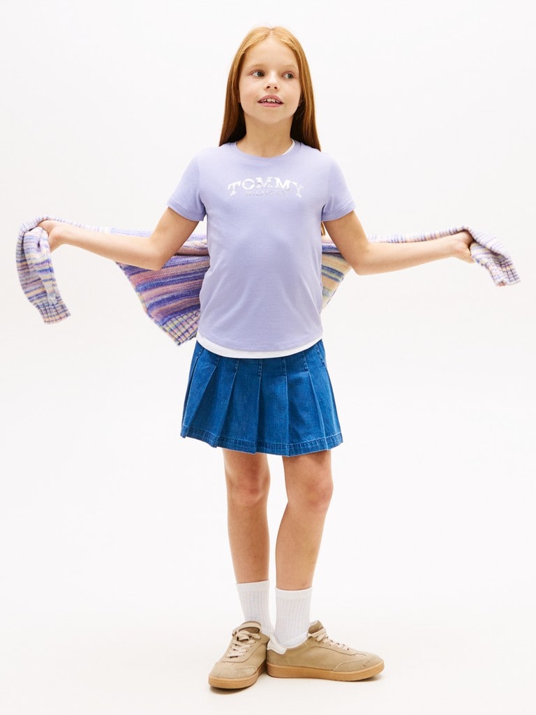 TOMMY FOIL TEE SS