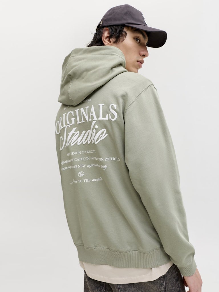 JORNORREBRO TYPO BACK SWEAT HOOD SN