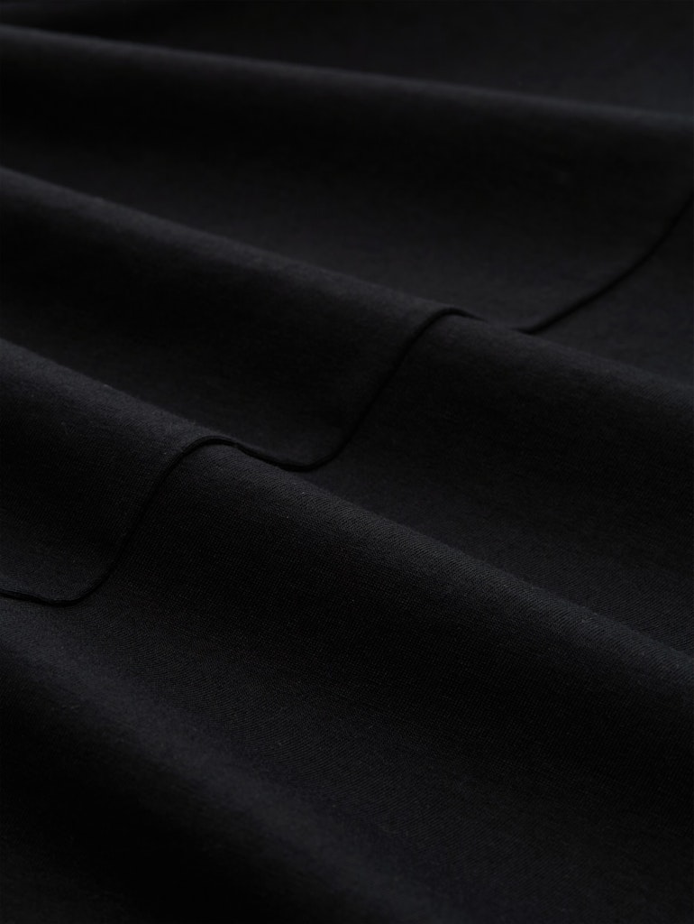 Slim Fit Top mit Rundhalsausschnitt