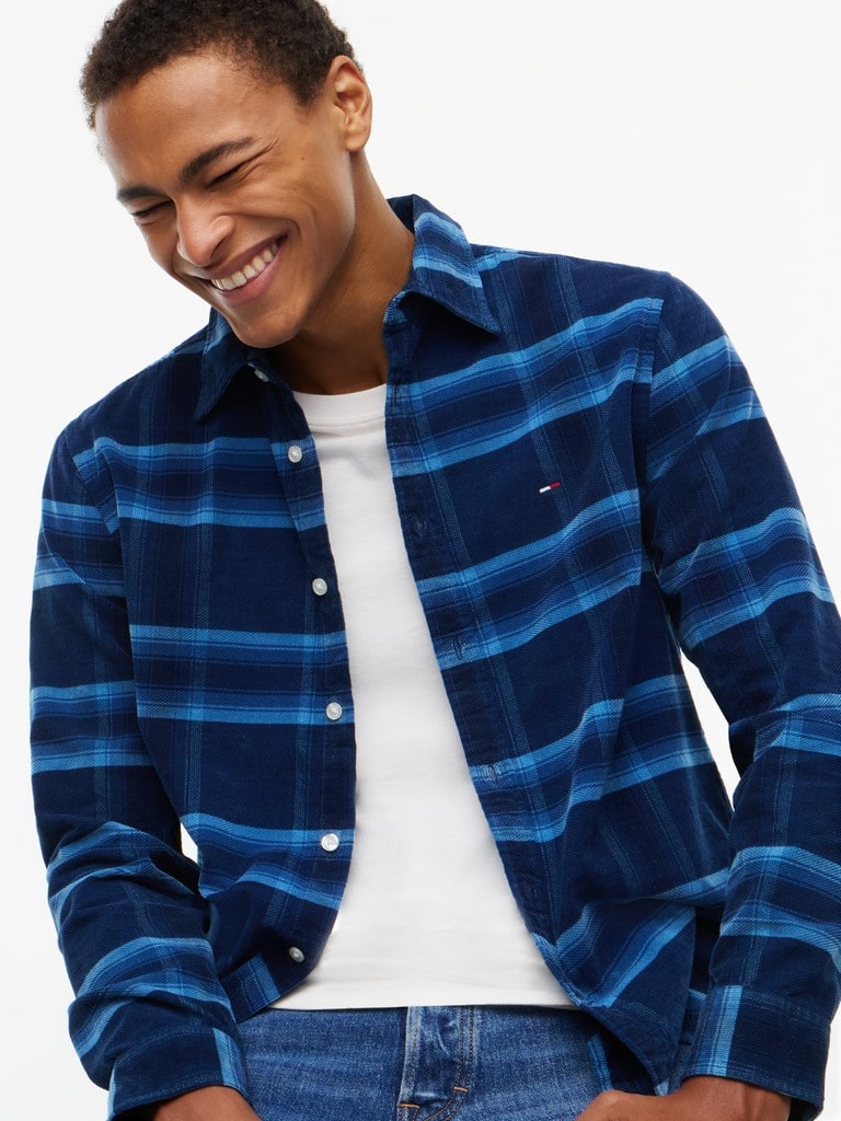 TJM REG PATTERN CORDUROY SHIRT