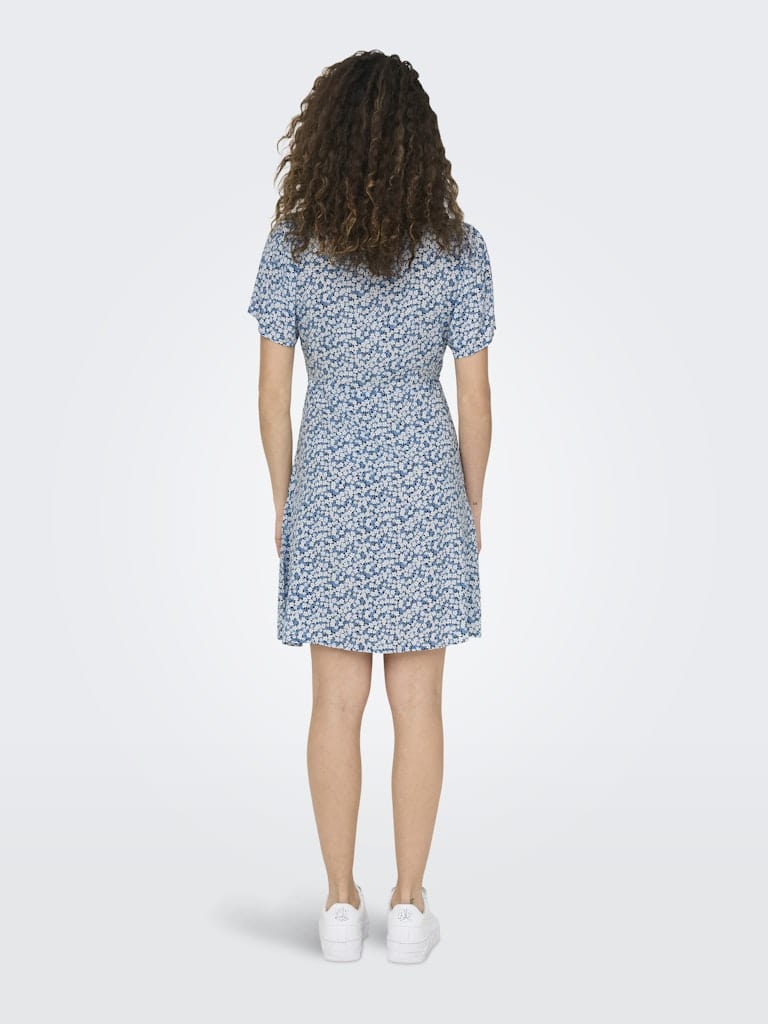 ONLEVIDA S/S SHORT DRESS WVN NOOS