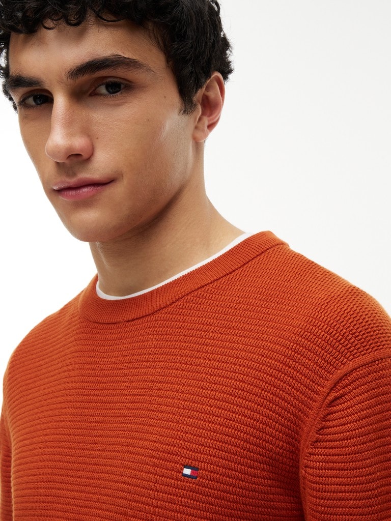 SEASONAL STRUCTURE CREW NECK