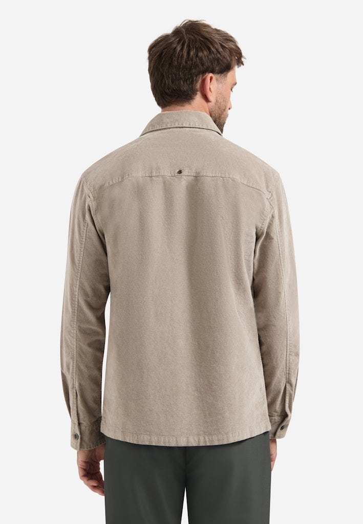Overshirt Buttons Twill Stretch