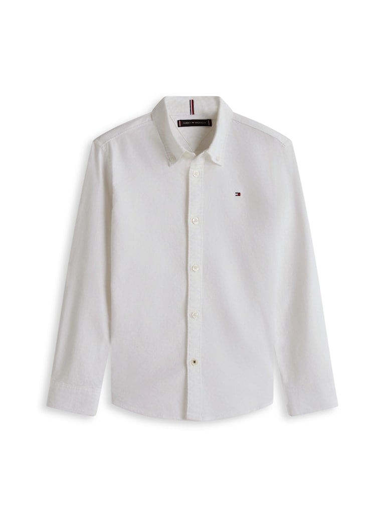BOYS STRETCH OXFORD SHIRT L/S