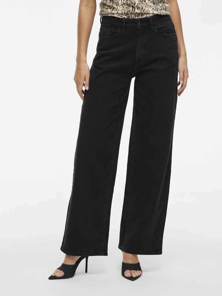 VIFREYA JAF HW WIDE JEANS - NOOS