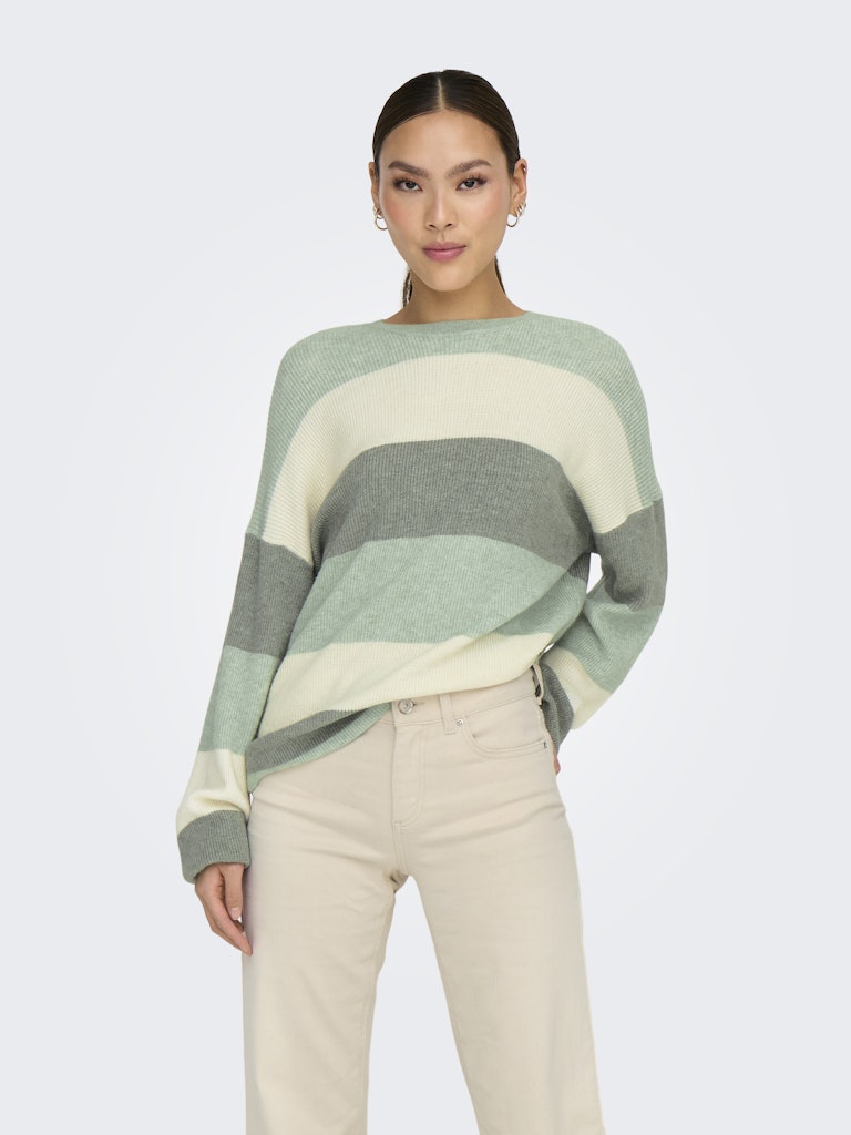 ONLATIA L/S STRIPE PULLOV KNT NOOS