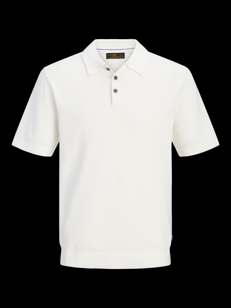 JPRBLURILEY KNIT POLO SS SN