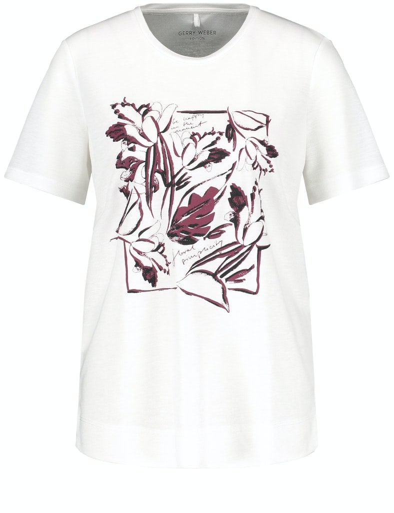 Shirt mit Frontprint EcoVero