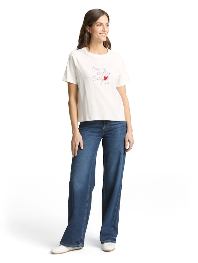 T-Shirt aus Baumwolle