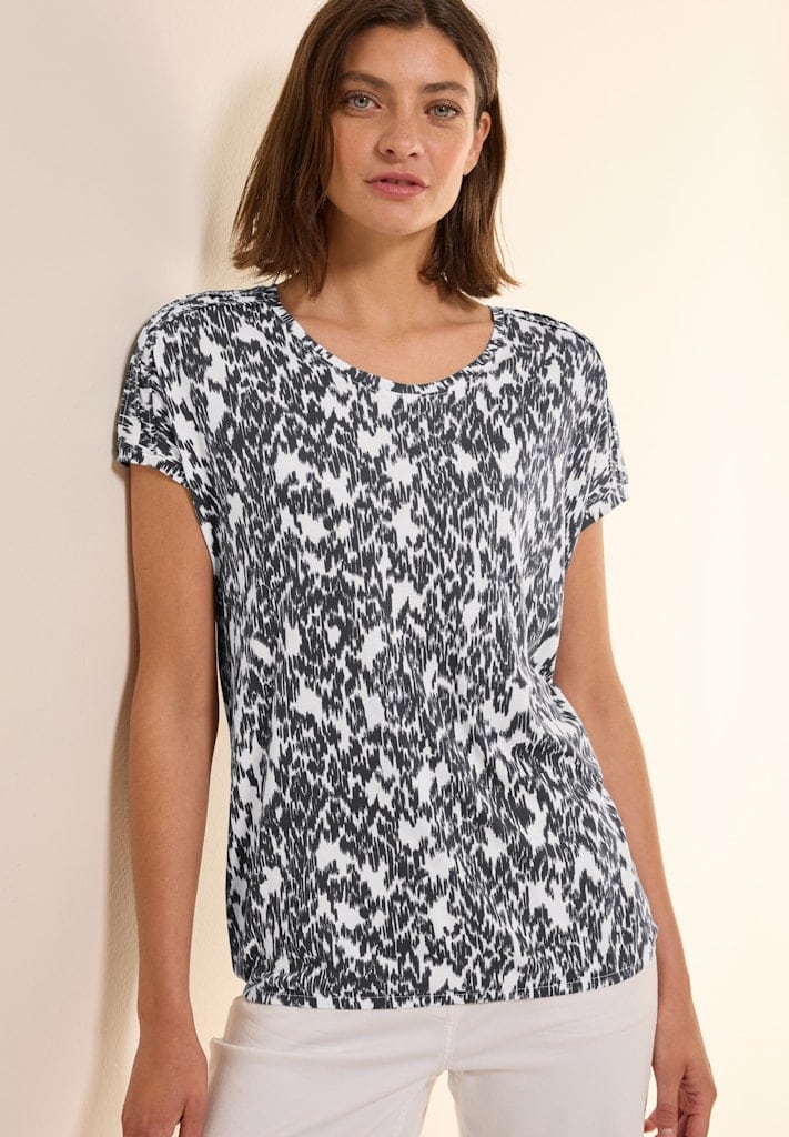 T-Shirt mit Minimal Print