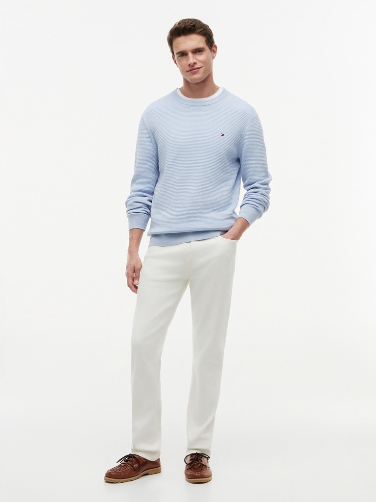 SEASONAL STRUCTURE CREW NECK