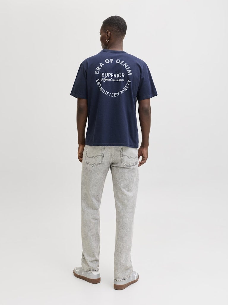 JJEDOVER GRAPHIC TEE SS CREW NECK SN