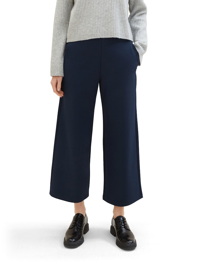 High Waist Culotte Hose