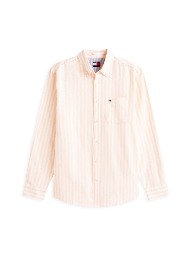 TJM REG STRIPE OXFORD SHIRT EXT