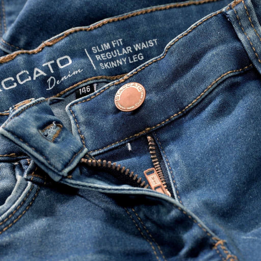 Mädchen Skinny Jeans Kinder PAULA Slim Fit