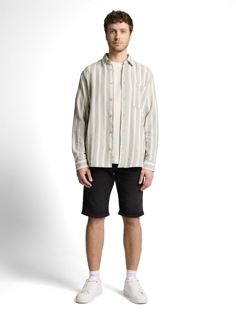 TTJOSH REGULAR SLIM Jeans Shorts mit Superstretch