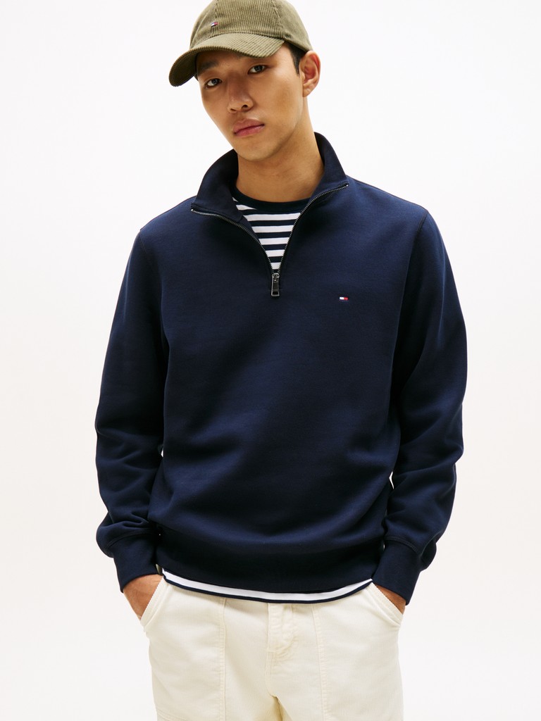 ESSENTIAL FLEECE 1/4 ZIP