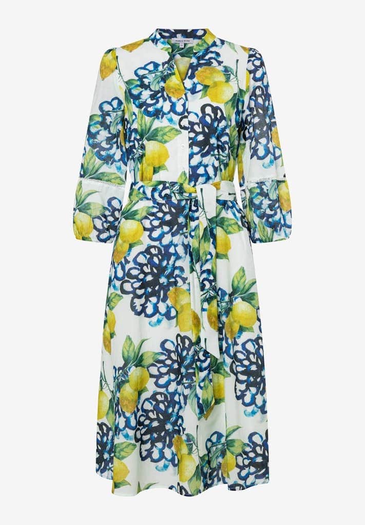 Kleid mit "Zitronen-Print"