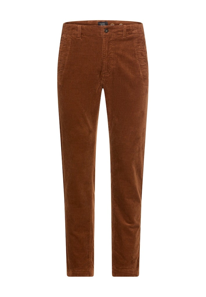 Regular Fit Chino Hose aus Cord